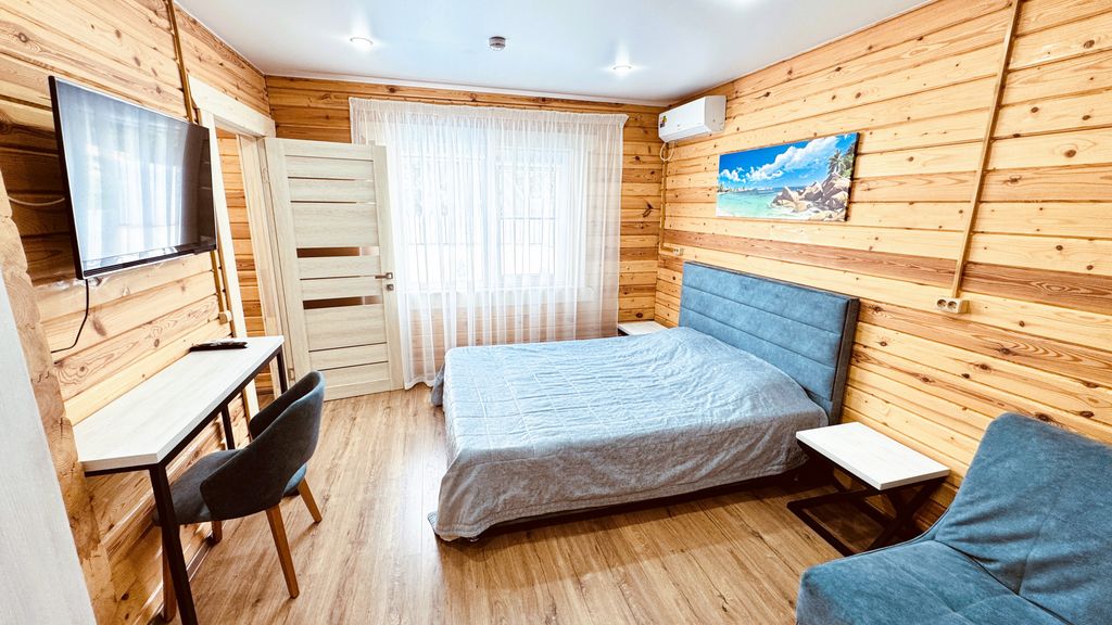 Семейный номер 2-х комнатный ЛЮКС с кухней, видом на ГОРЫ и ЛЕС