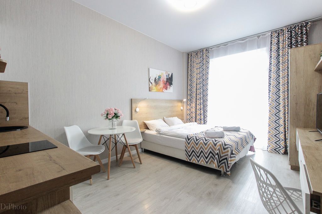 Апартаменты студия комфорт с французским балконом