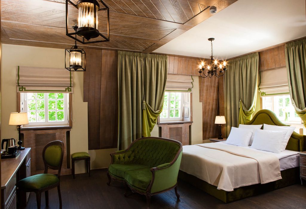 Двухместный номер с 1 кроватью де люкс