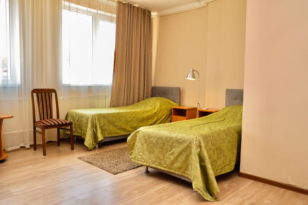 Двухместный номер с 2 отдельными кроватями стандарт с видом на город