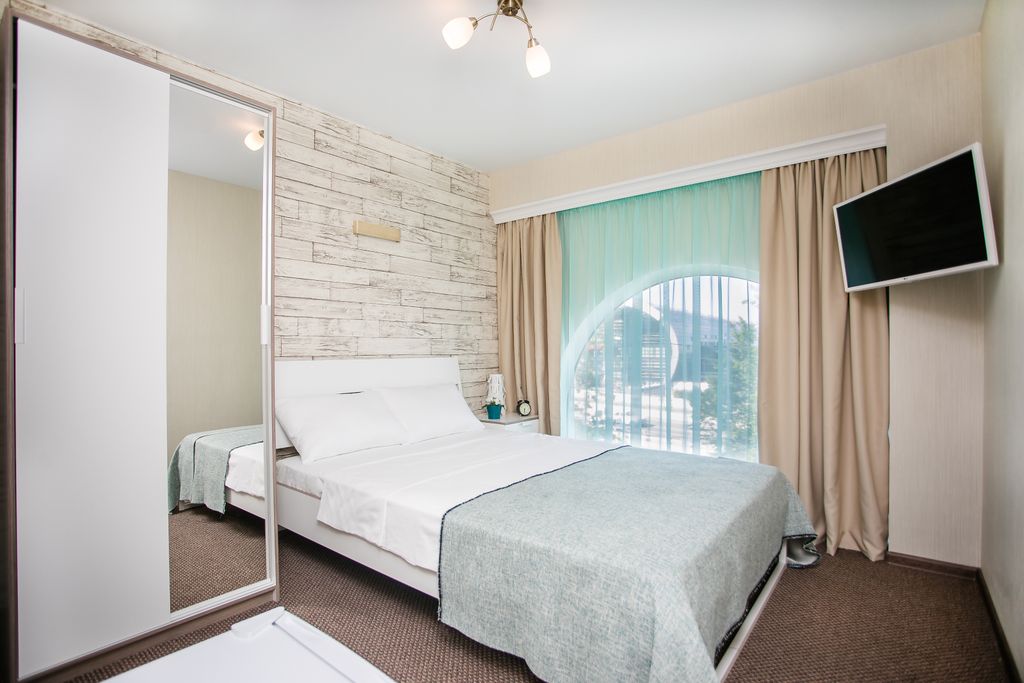 Двухместный номер с 1 кроватью и собственной ванной комнатой