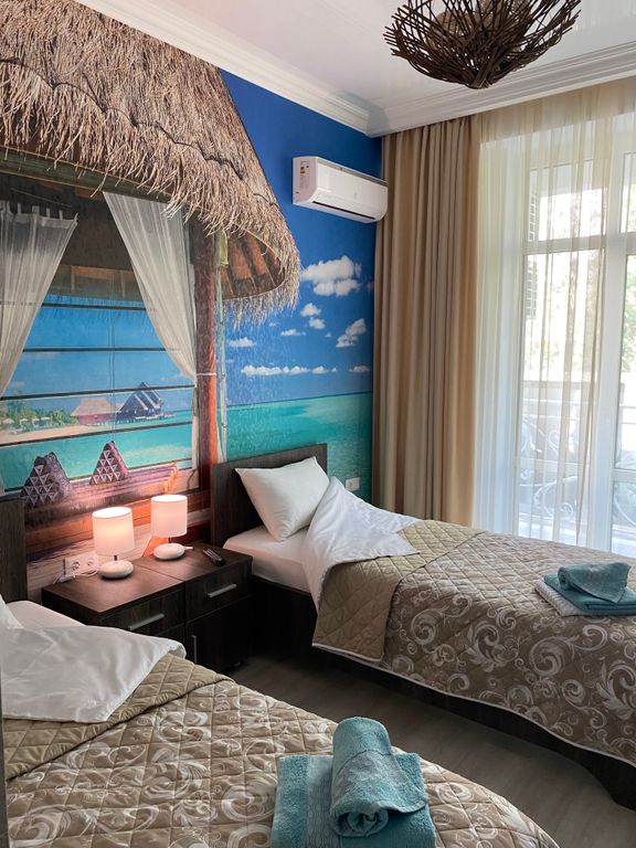 Двухместный номер с 2 отдельными кроватями Бунгало