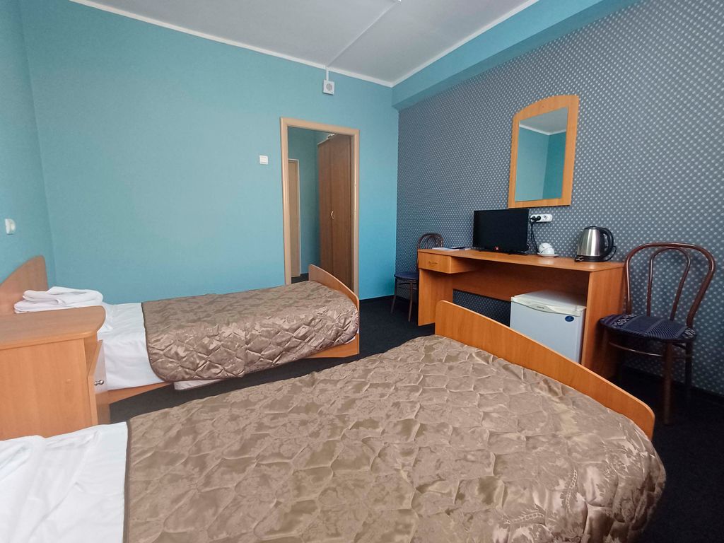 Двухместный номер с 2 отдельными кроватями эконом