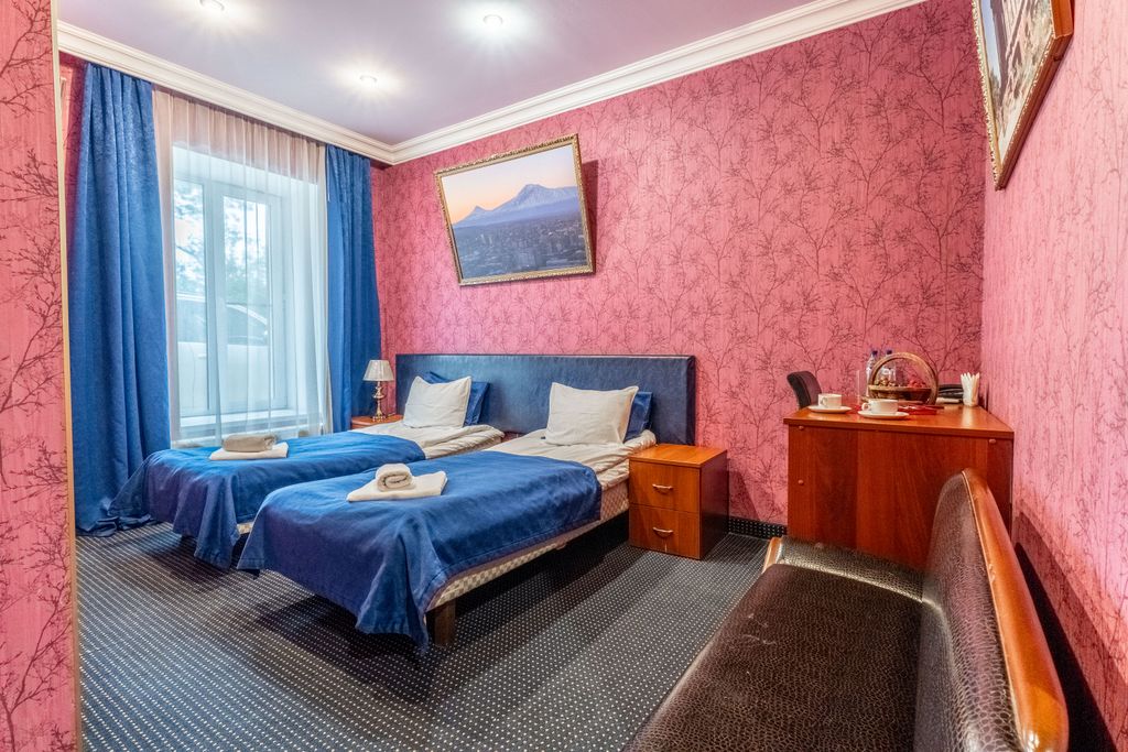 Двухместный номер с 2 отдельными кроватями или двухместной, комфортный