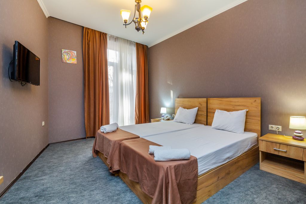 Двухместный номер с 2 отдельными кроватями стандарт с видом на город