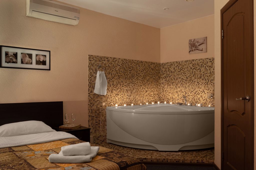 Двухместный номер с 1 кроватью люкс