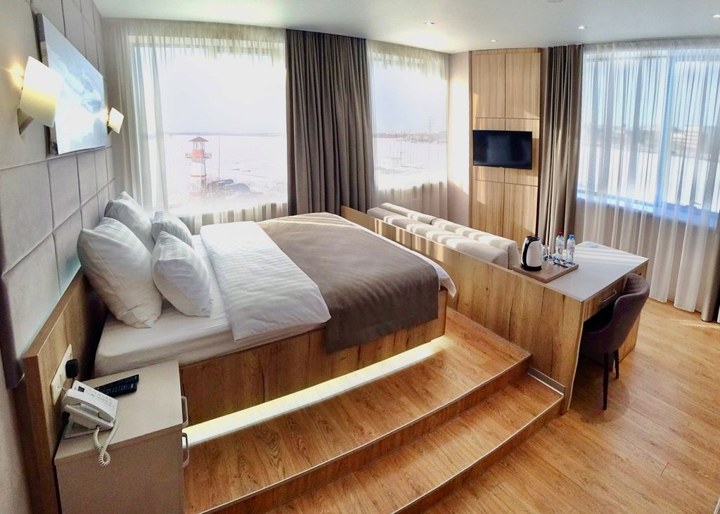 Двухместный номер с 1 кроватью улучшенный с видом на море