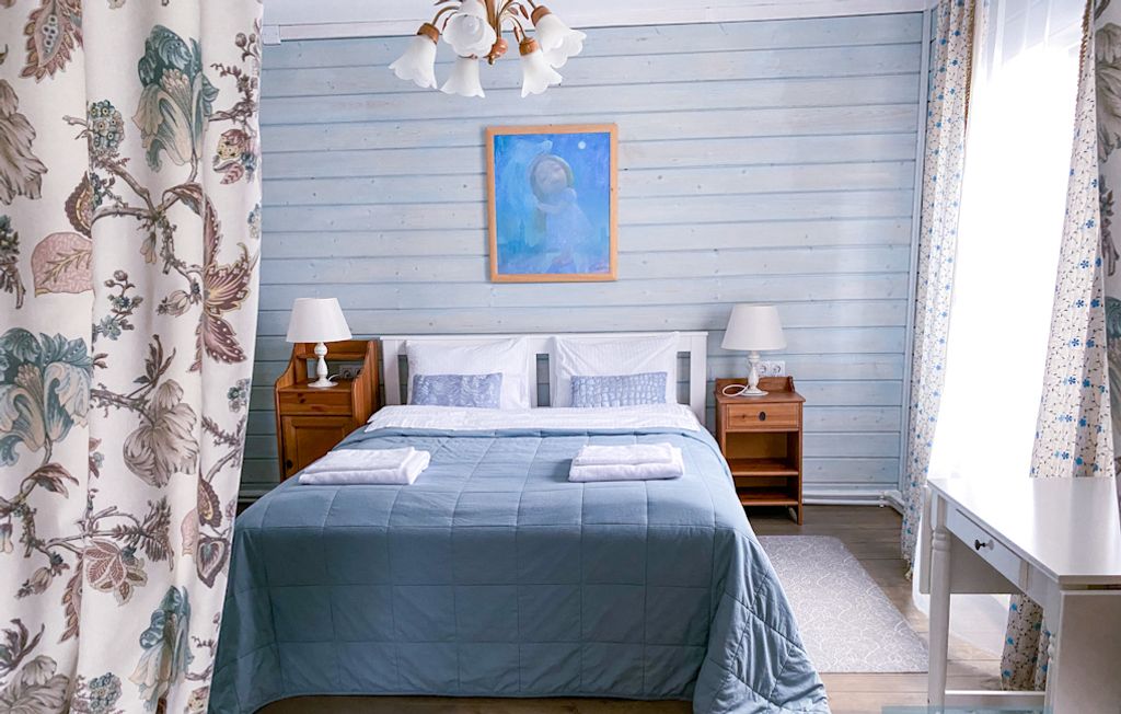 Двухместный номер с 1 кроватью Голубой мороз