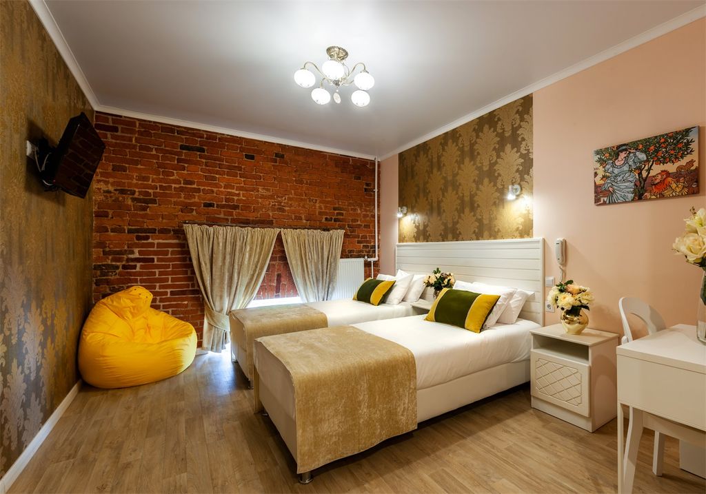 Двухместный номер с 2 отдельными кроватями или 1 большой кроватью, стандарт