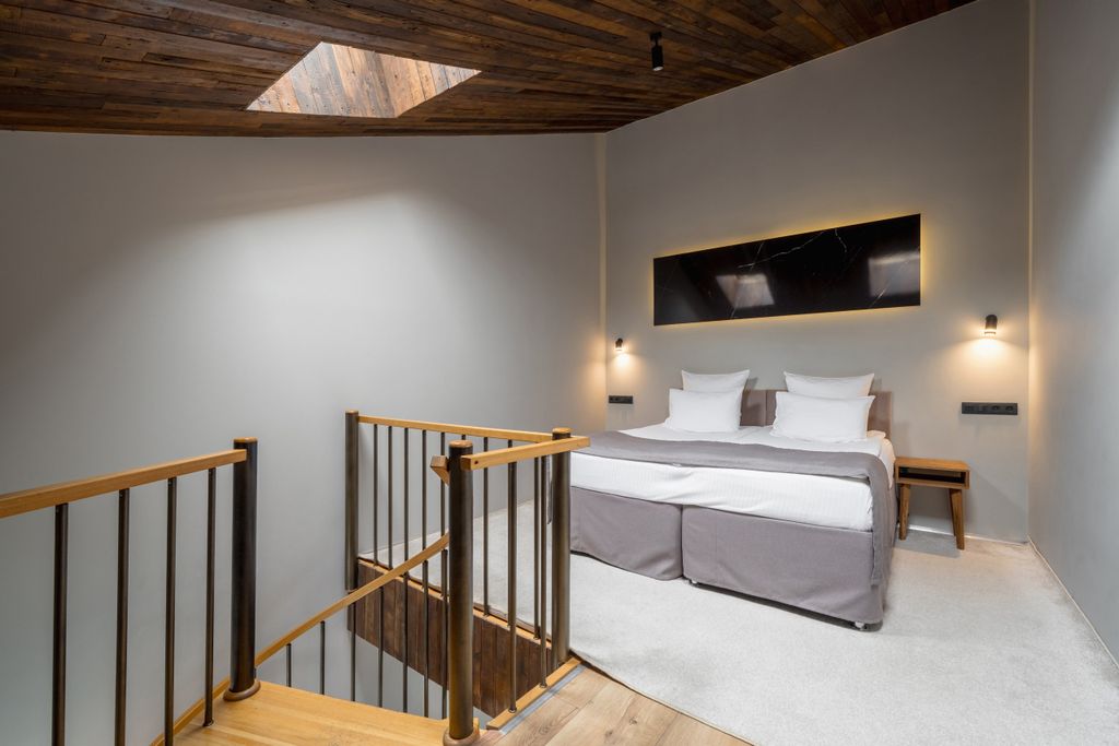 Четырёхместный номер двухуровневый дуплекс