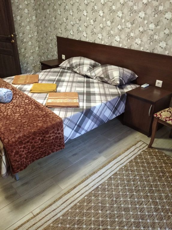 Двухместный номер с 1 кроватью улучшенный с видом на горы