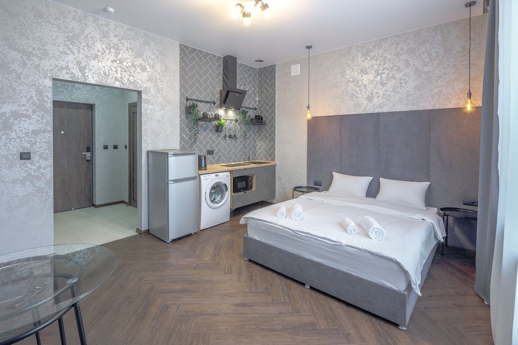 Двухместный номер с 1 кроватью полулюкс с джакузи