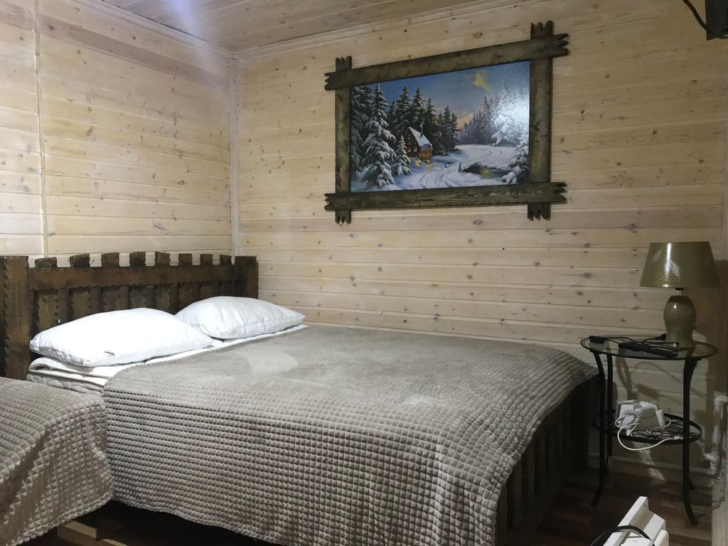 Трёхместный номер стандарт с видом на горы