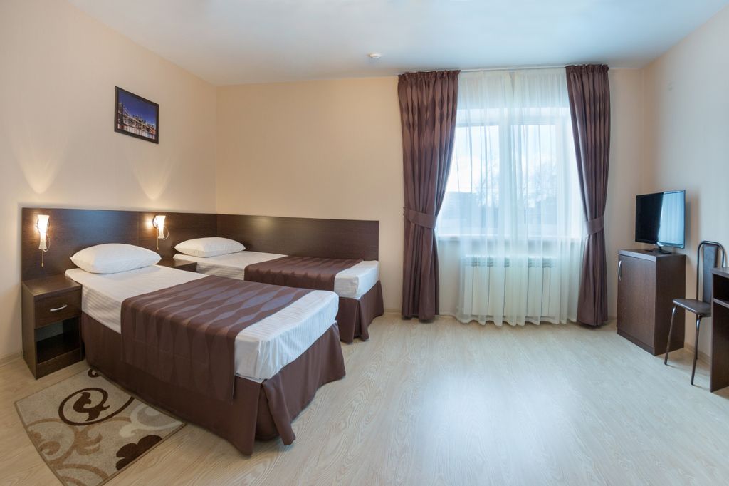 Двухместный номер с 2 отдельными кроватями эконом