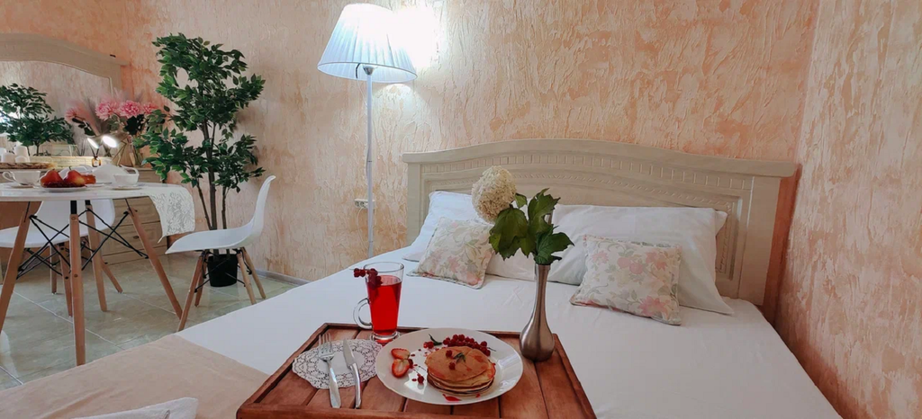 Четырёхместный номер стандарт с французским балконом