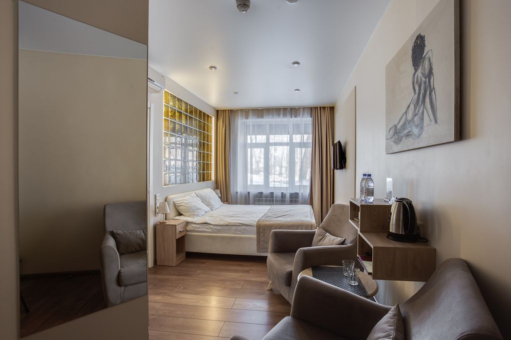 Двухместный номер с 1 кроватью делюкс