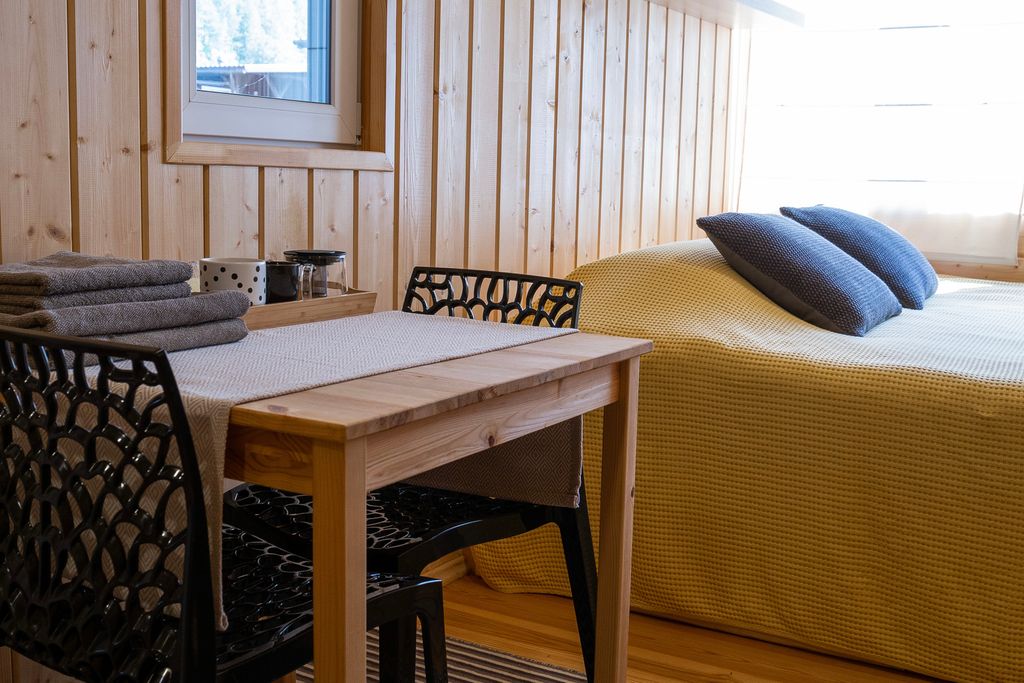 Четырёхместный номер стандартный (с дровяной печью)