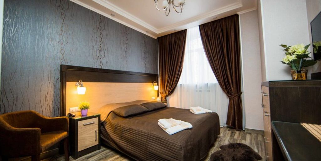 Двухместный номер с 1 кроватью ДеЛюкс