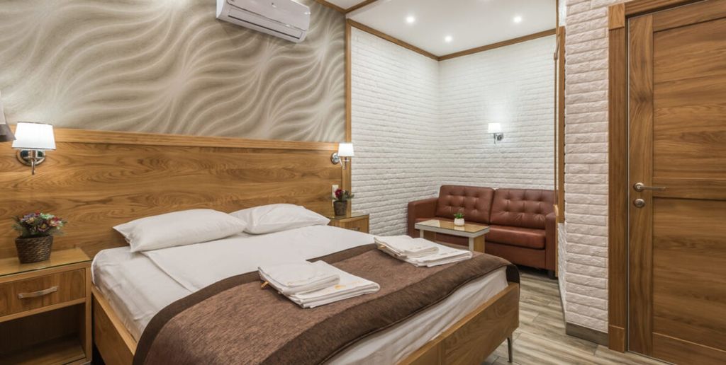 Двухместный номер с 1 кроватью ДеЛюкс