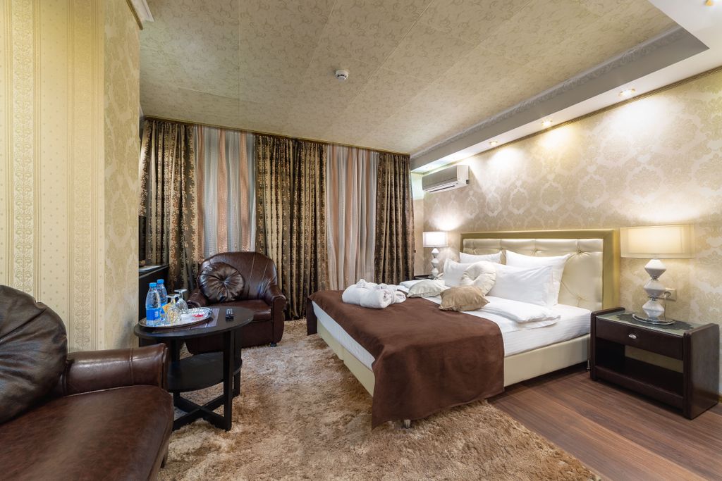 Двухместный номер с 1 кроватью люкс