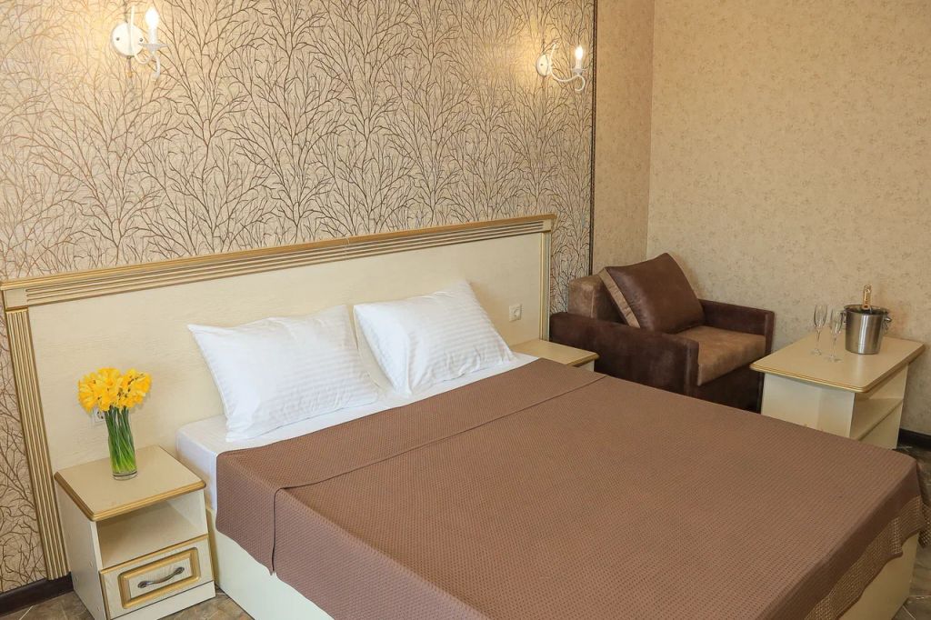 Двухместный номер с 1 кроватью Студия с кухней