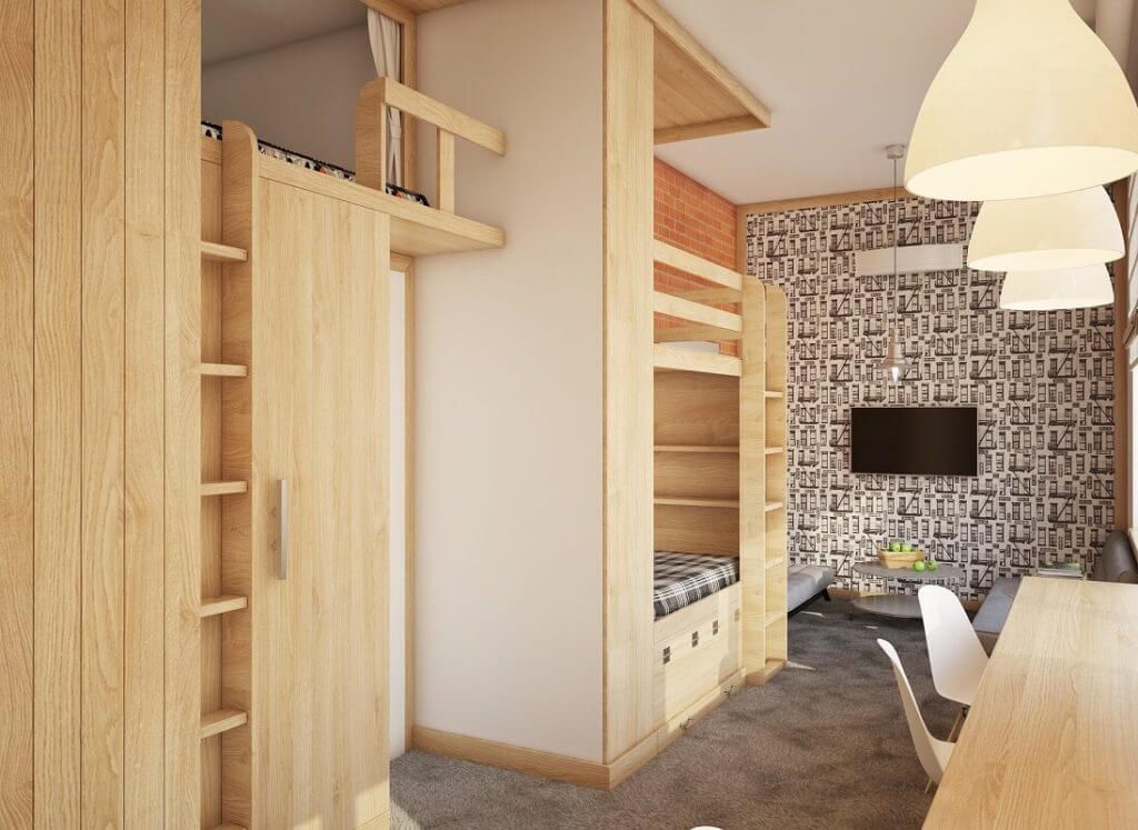 Многоместный смешанный номер кровать в 9-местном номере Стокгольм