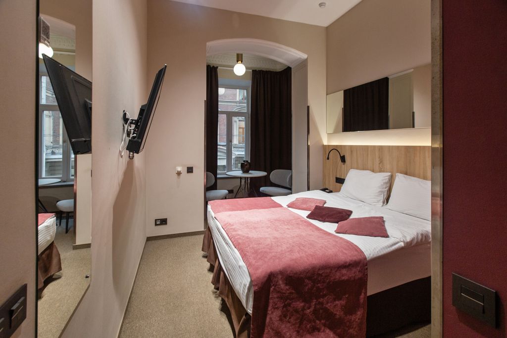 Двухместный номер с 2 отдельными кроватями или 1 большой комфорт