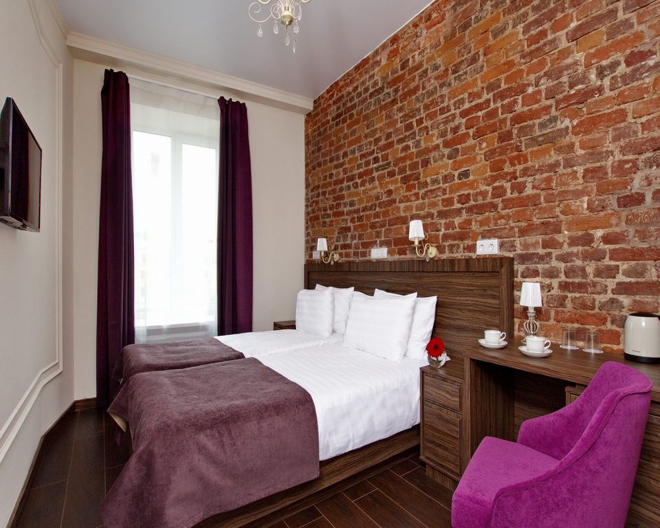 Двухместный номер с 1 кроватью или 2 раздельными бюджетный