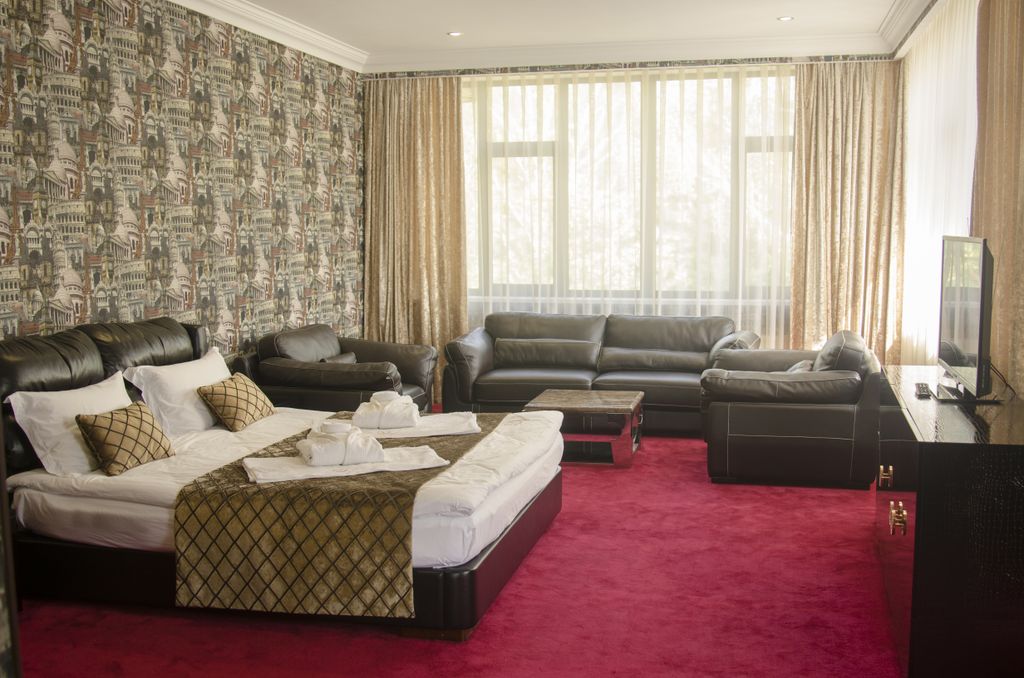 Двухместный номер с 1 кроватью Люкс