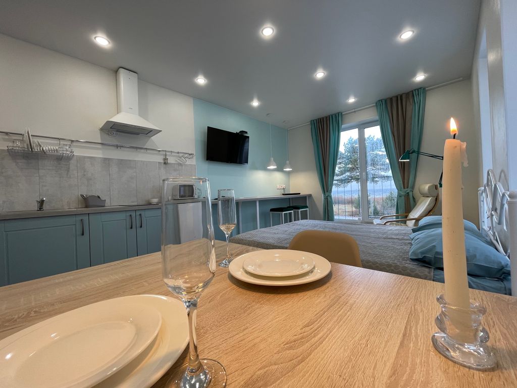 Апартаменты студия с видом на море