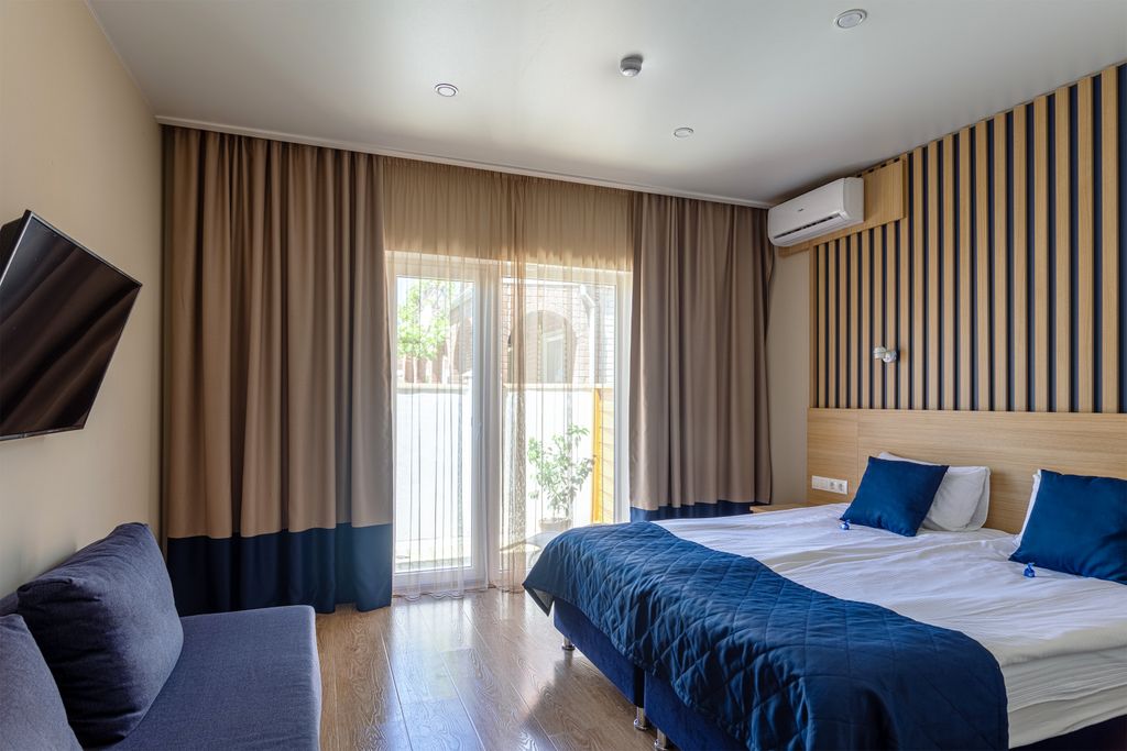 Двухместный номер с 1 кроватью с верандой