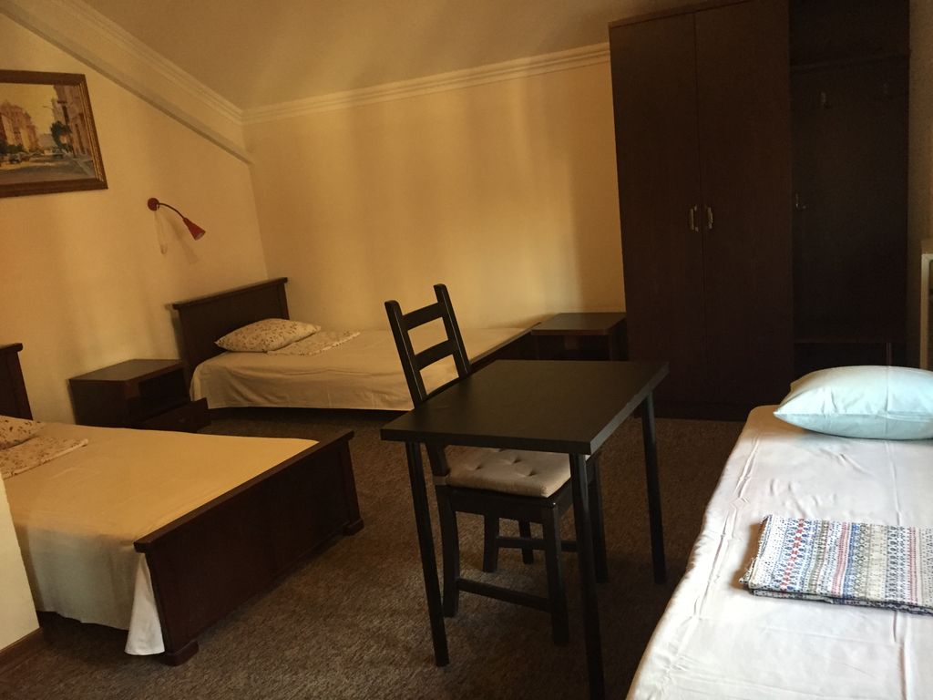 Трёхместный номер стандарт с видом на город