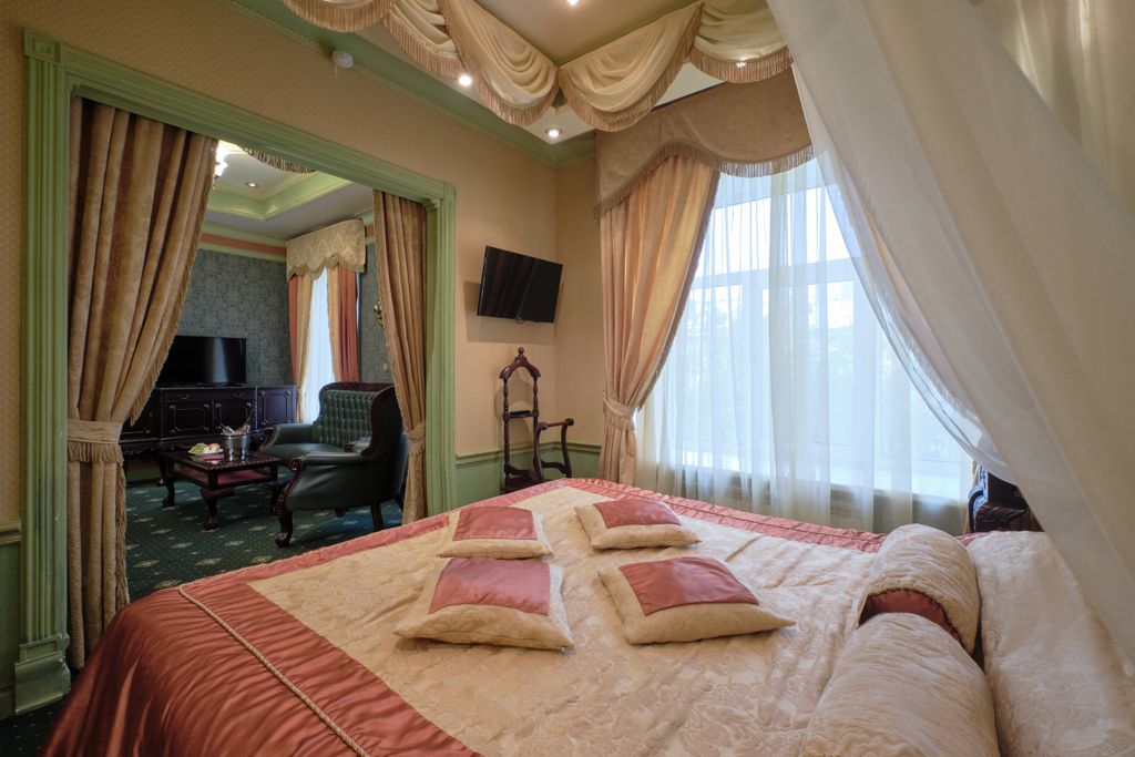 Двухместный номер с 1 кроватью люкс