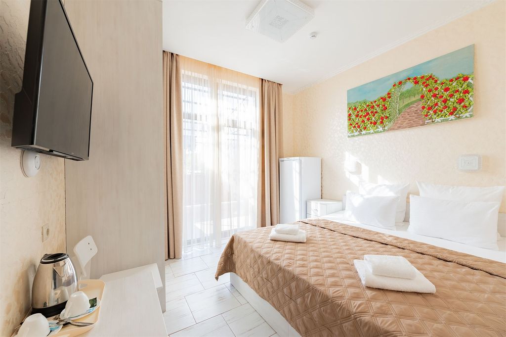 Двухместный номер с 1 кроватью или 2 отдельными кроватями делюкс с террасой и видом на горы