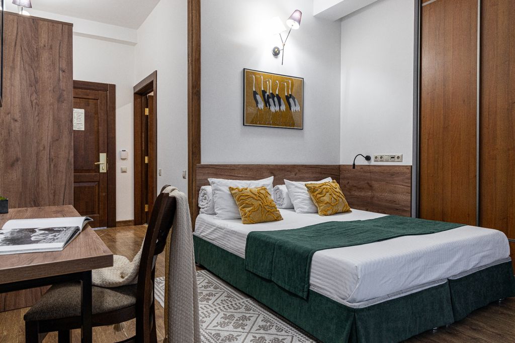 Двухместный номер с 1 кроватью или 2 отдельными кроватями стандарт с видом во двор