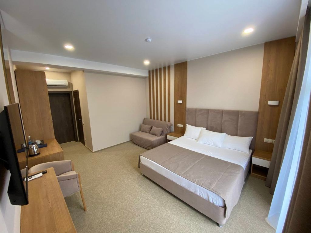 Двухместный номер с 1 кроватью стандарт с видом на горы