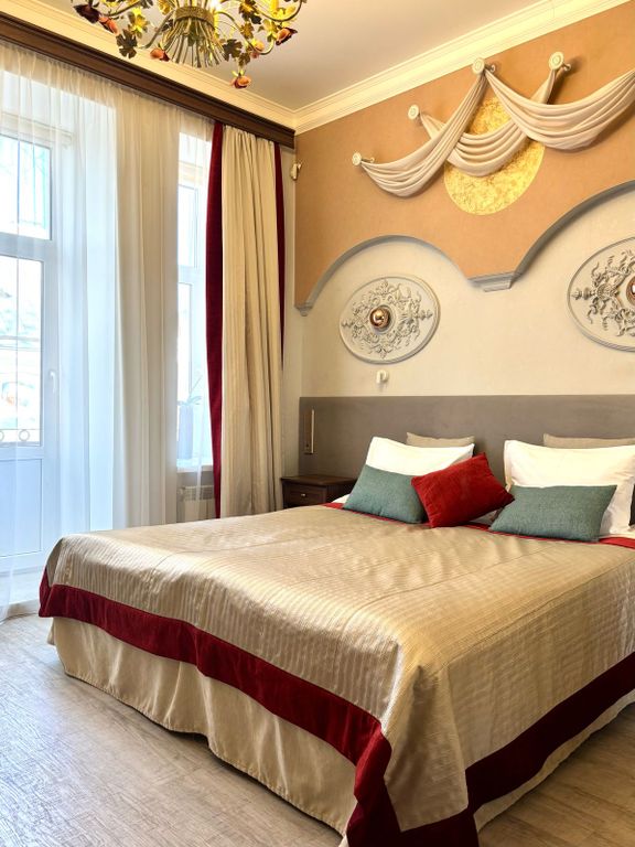 Двухместный номер с 1 кроватью Романтик с балконом