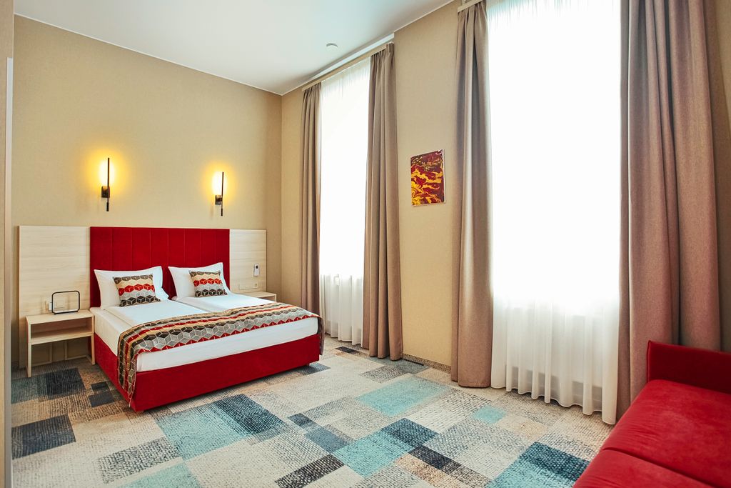 Двухместный номер с 1 кроватью Люкс