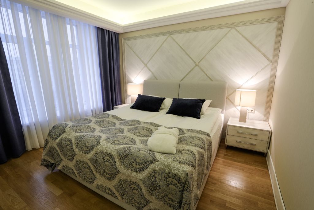 Двухместный номер с 1 кроватью люкс для мгн