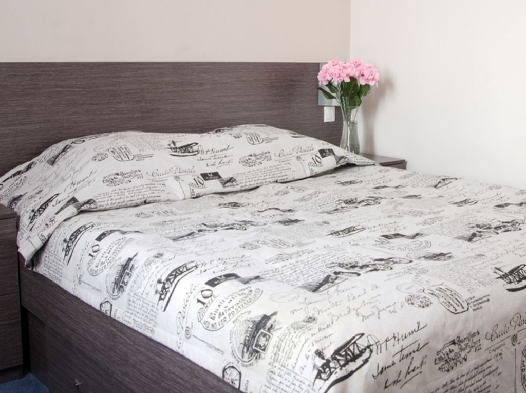 Одноместный номер с двуспальной кроватью