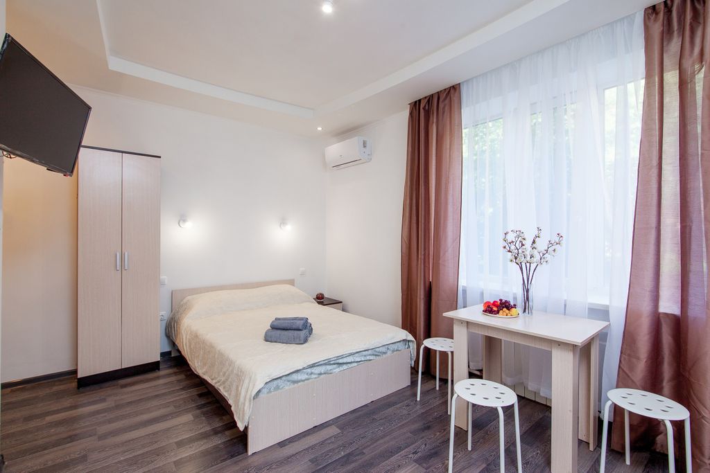 Четырёхместный номер Четырехместный семейный номер студия.