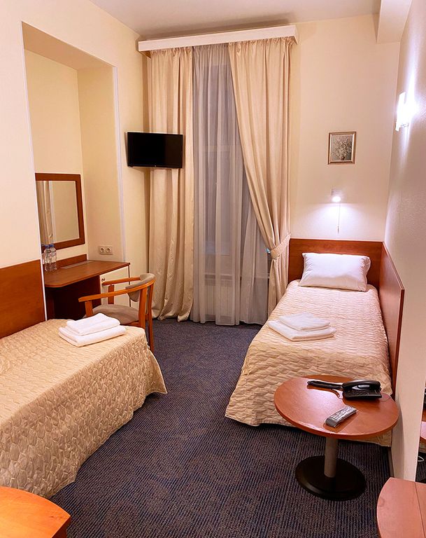 Двухместный номер с 2 отдельными кроватями эконом