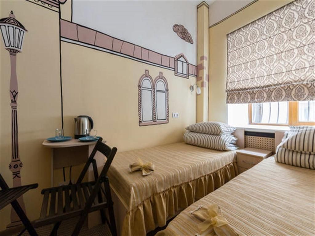 Двухместный номер с 2 отдельными кроватями и собственной ванной комнатой