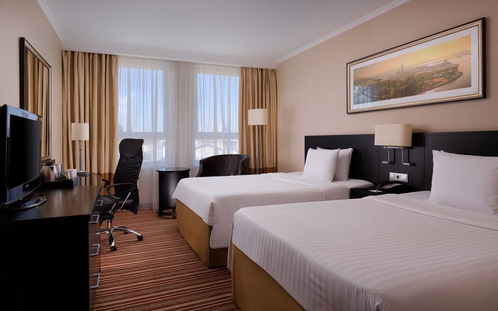 Двухместный номер с 2 отдельными кроватями deluxe