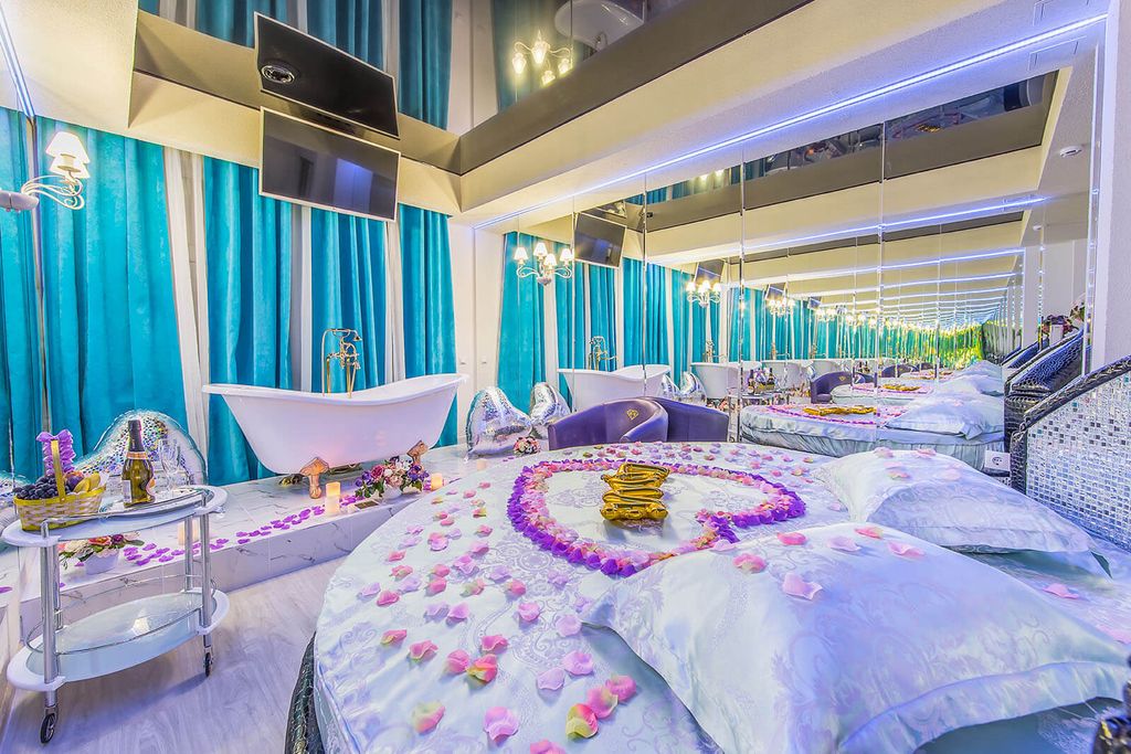 Двухместный номер с 1 кроватью люкс с ванной