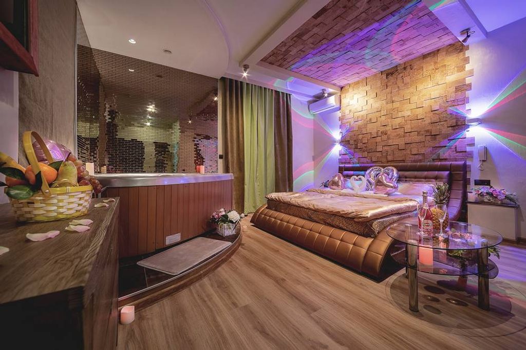 Двухместный номер с 1 кроватью люкс со spa - ванной