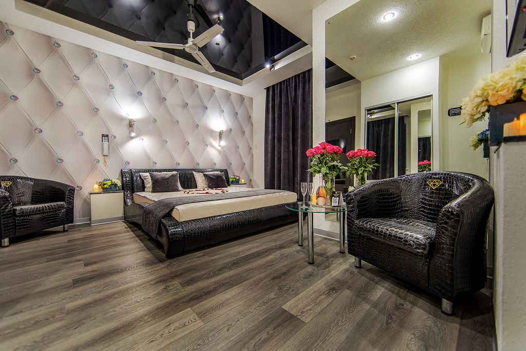 Двухместный номер с 1 кроватью люкс с джакузи или spa-ванной