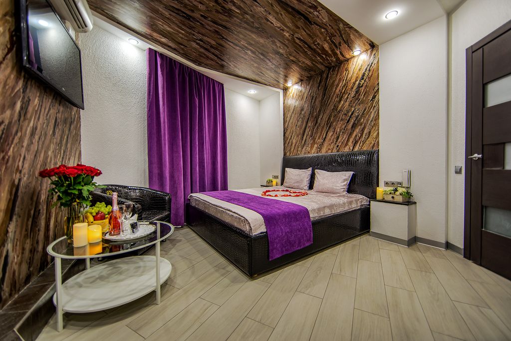 Двухместный номер с 1 кроватью люкс с джакузи