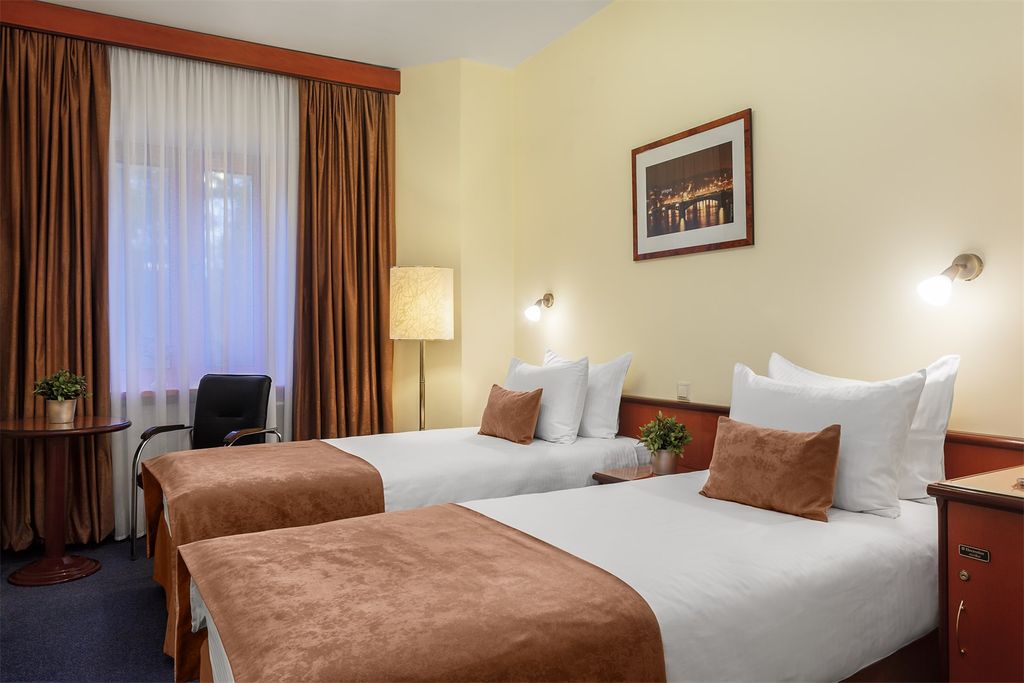 Двухместный номер с 2 отдельными кроватями стандарт бизнес