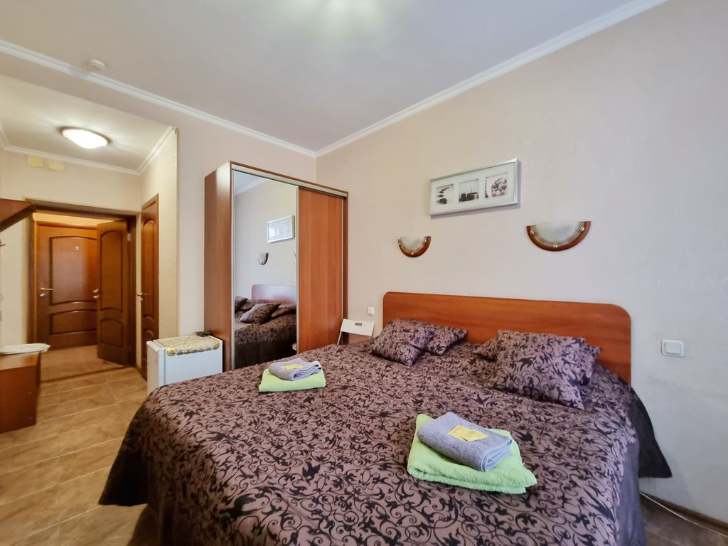 Двухместный номер с 1 кроватью комфорт с собственным санузлом